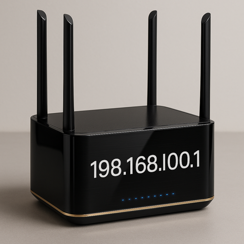 198.168.l00.1 router